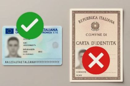 Possibile cessazione validità carte d'identità cartacee