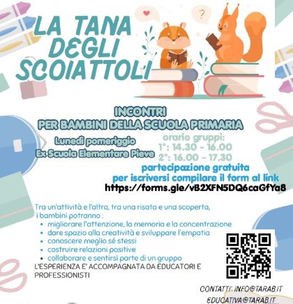 Incontri per i Bambini della Scuola Primaria