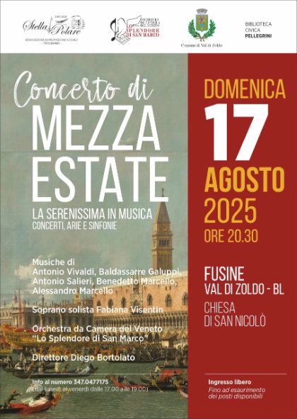 Concerto di mezza estate - 17 agosto