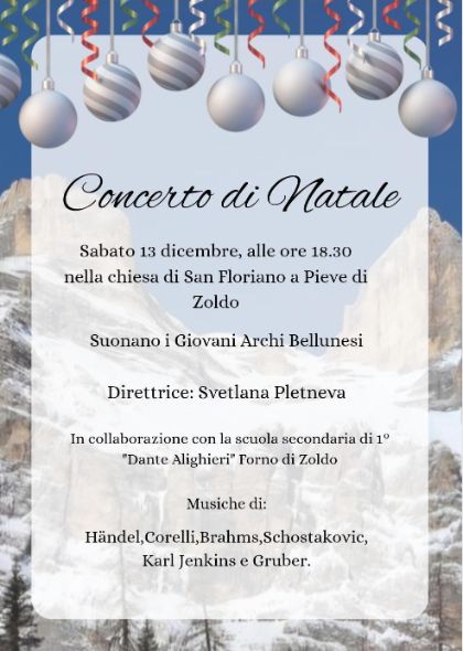 Concerto di Natale - 13 dicembre 2025
