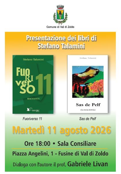 Presentazione libri di Stefano Talamini: Fuoriverso 11 - Sas de Pelf