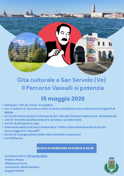 Viaggio culturale a San Servolo - Il Percorso Vassalli si potenzia