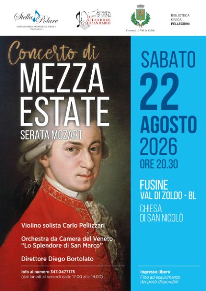 Concerto di mezza estate - 22 agosto