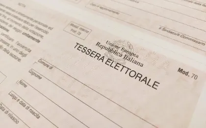 Elezioni regionali 23 e 24 novembre 2025: APERTURE STRAORDINARIE UFFICI ELETTORALI PER IL RILASCIO DELLE TESSERE ELETTORALI
