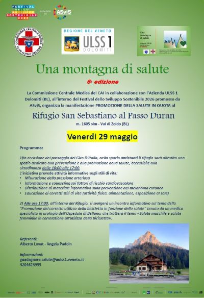 Una montagna di salute ULSS1