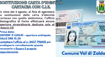 RILASCIO CIE